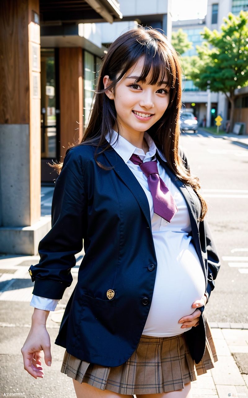 女子校生妊婦〜臨月JKに生ハメ〜_3