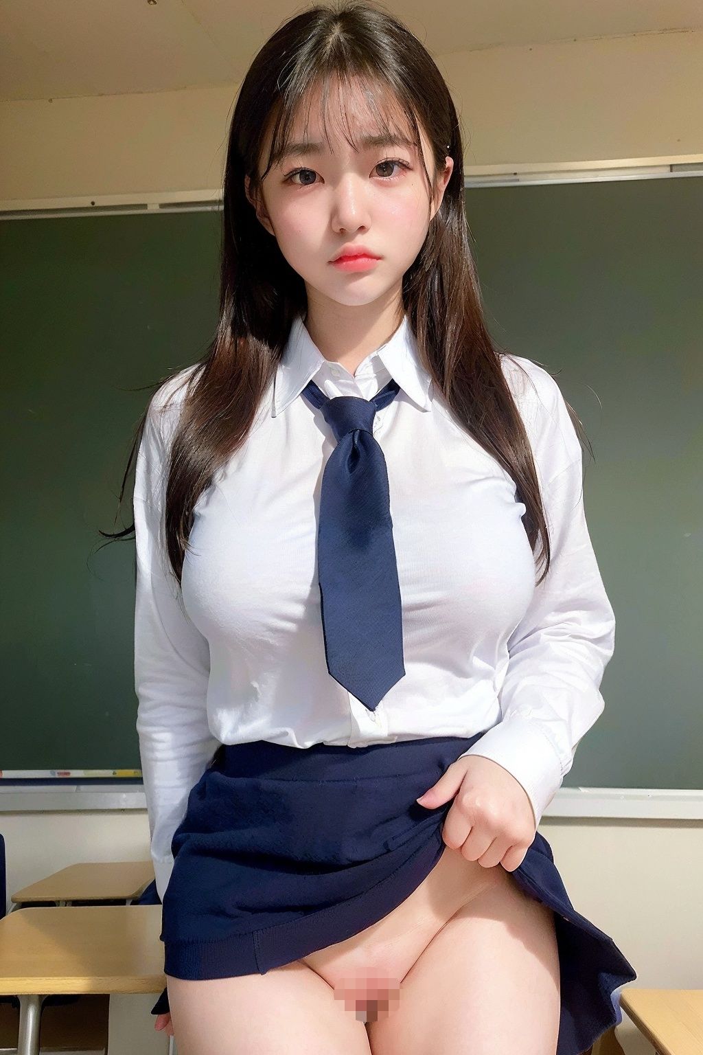 制服女子は嫌いな男と仕方なく_3