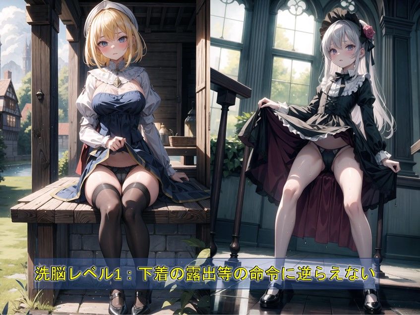 【少女洗脳シリーズVol.1】洗脳とリビドー 〜辱めを受ける少女たち〜 超高画質 特大ボリュームCG数450枚超え_2