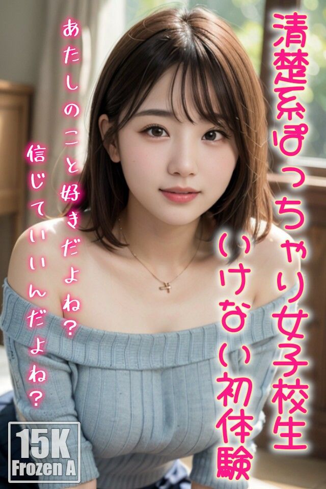 清楚系ぽっちゃり女子校生 いけない初体験_1