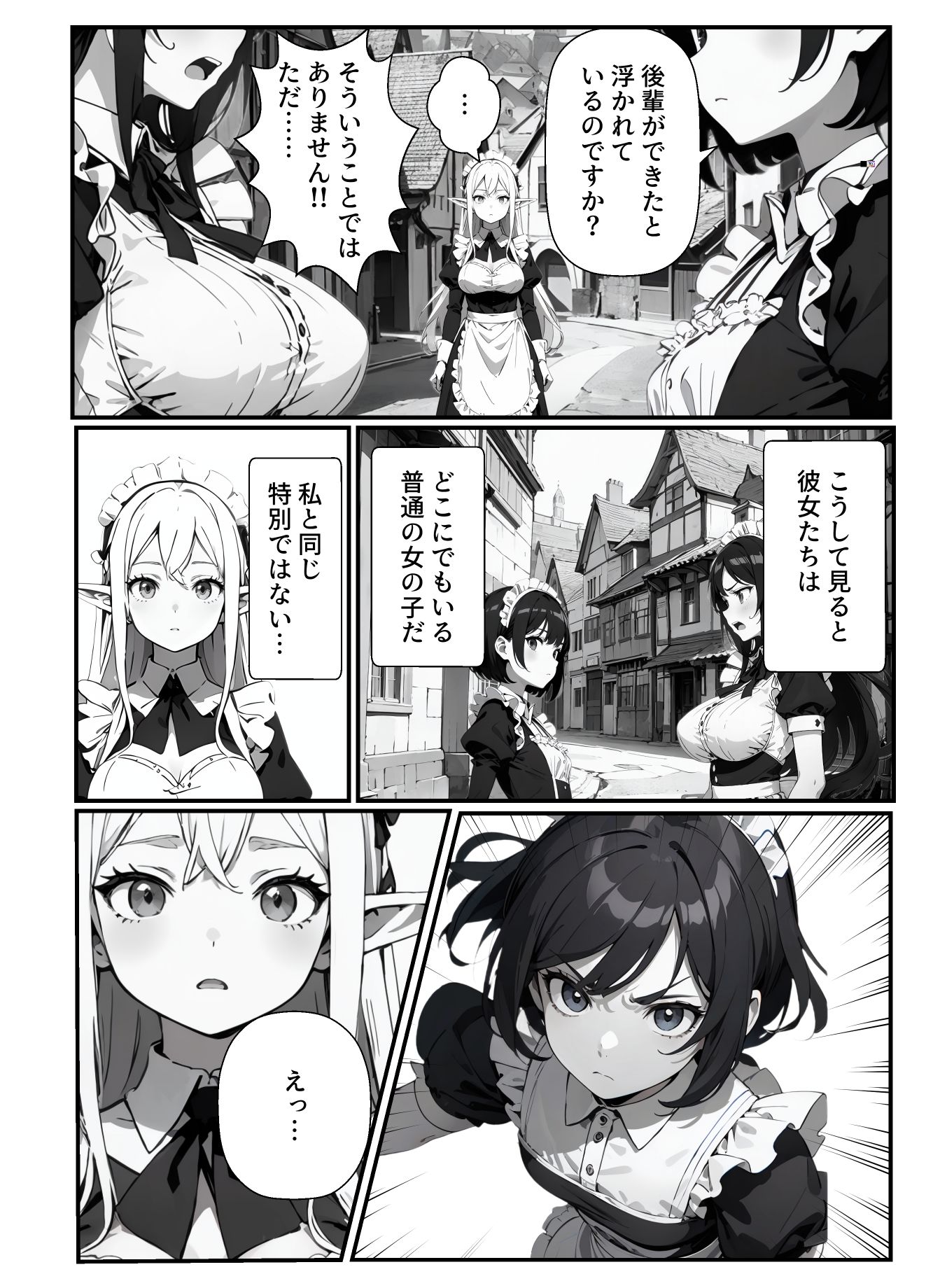 メイドさんとえっちな生活を送る話 「Living with a maid」_3