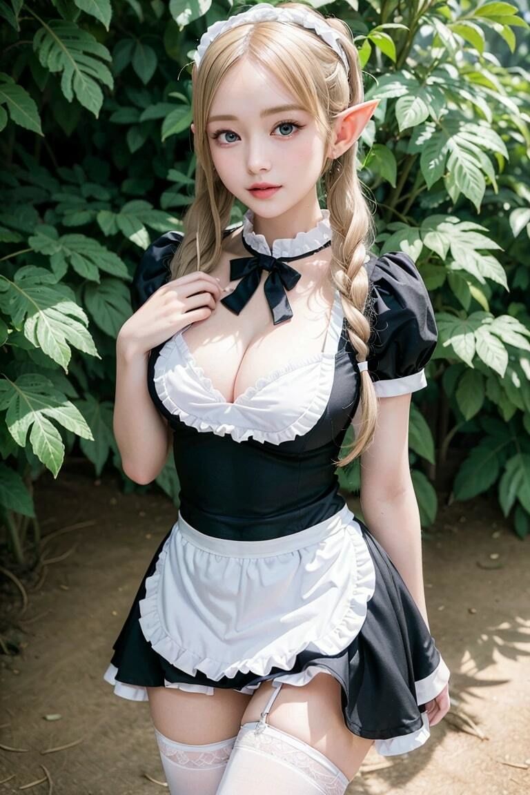 異世界ツインテールエルフのメイドさん_6