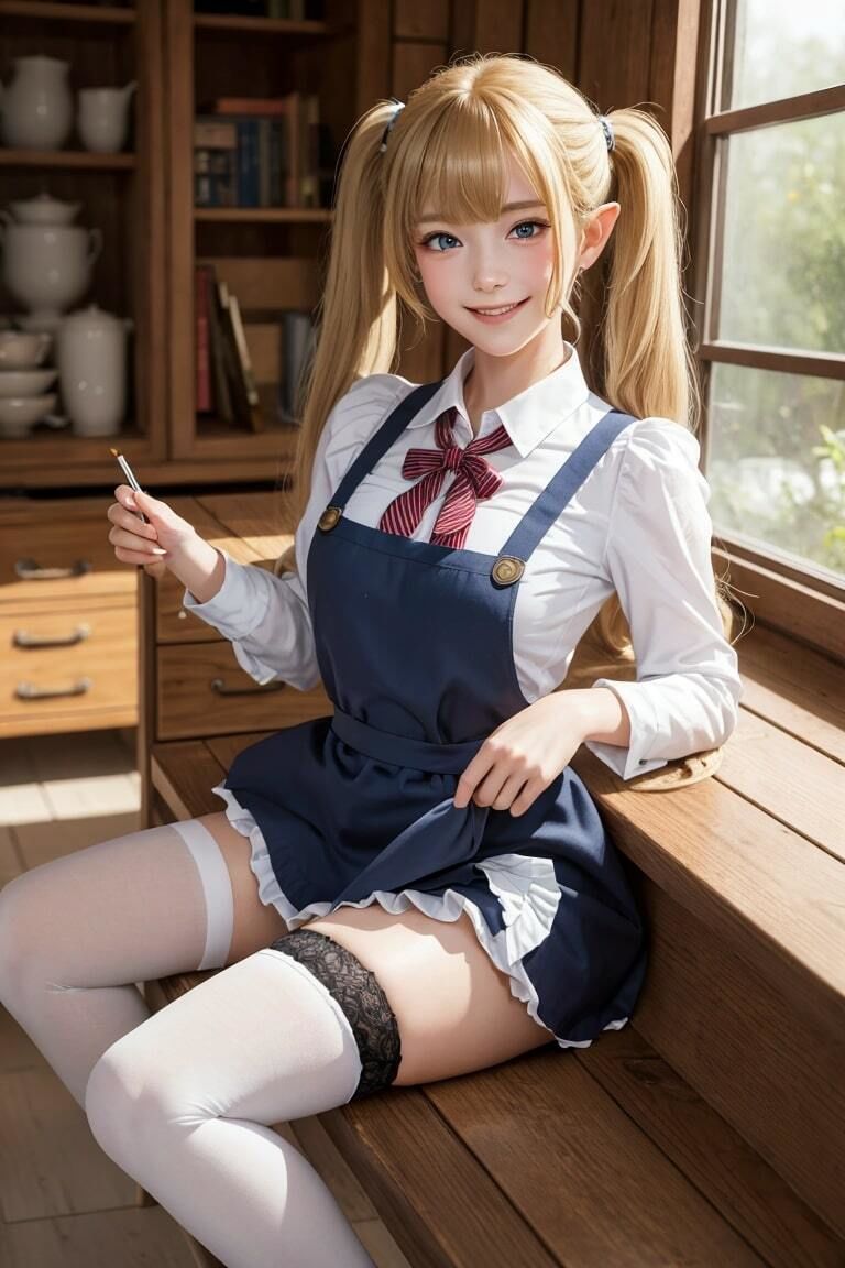 異世界ツインテールエルフのメイドさん_7