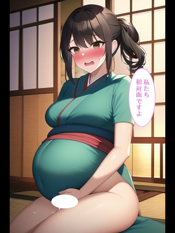 旅館に巨乳妊婦がいたので中出ししてみた_10