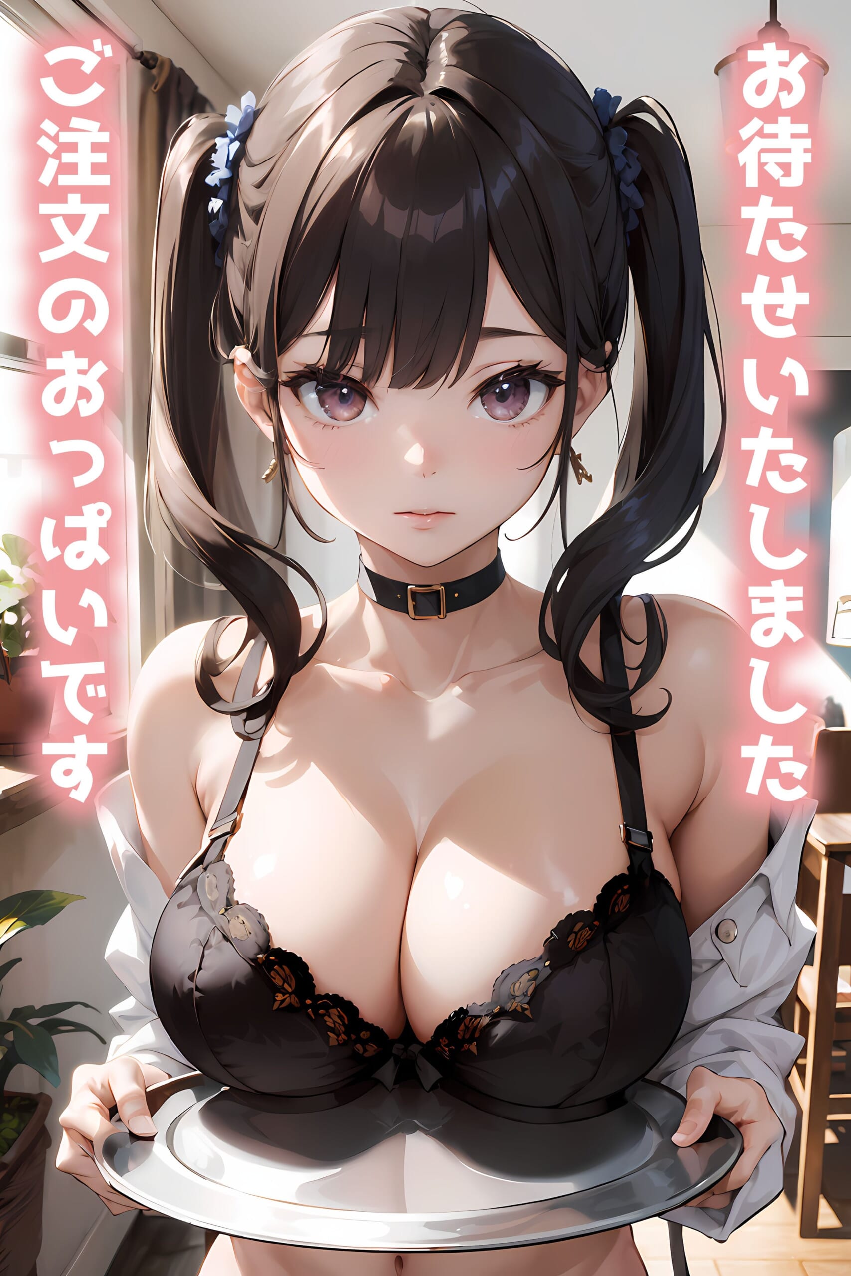 「ご注文はおっぱいですか？」巨乳美少女のやわらかおっぱい_1