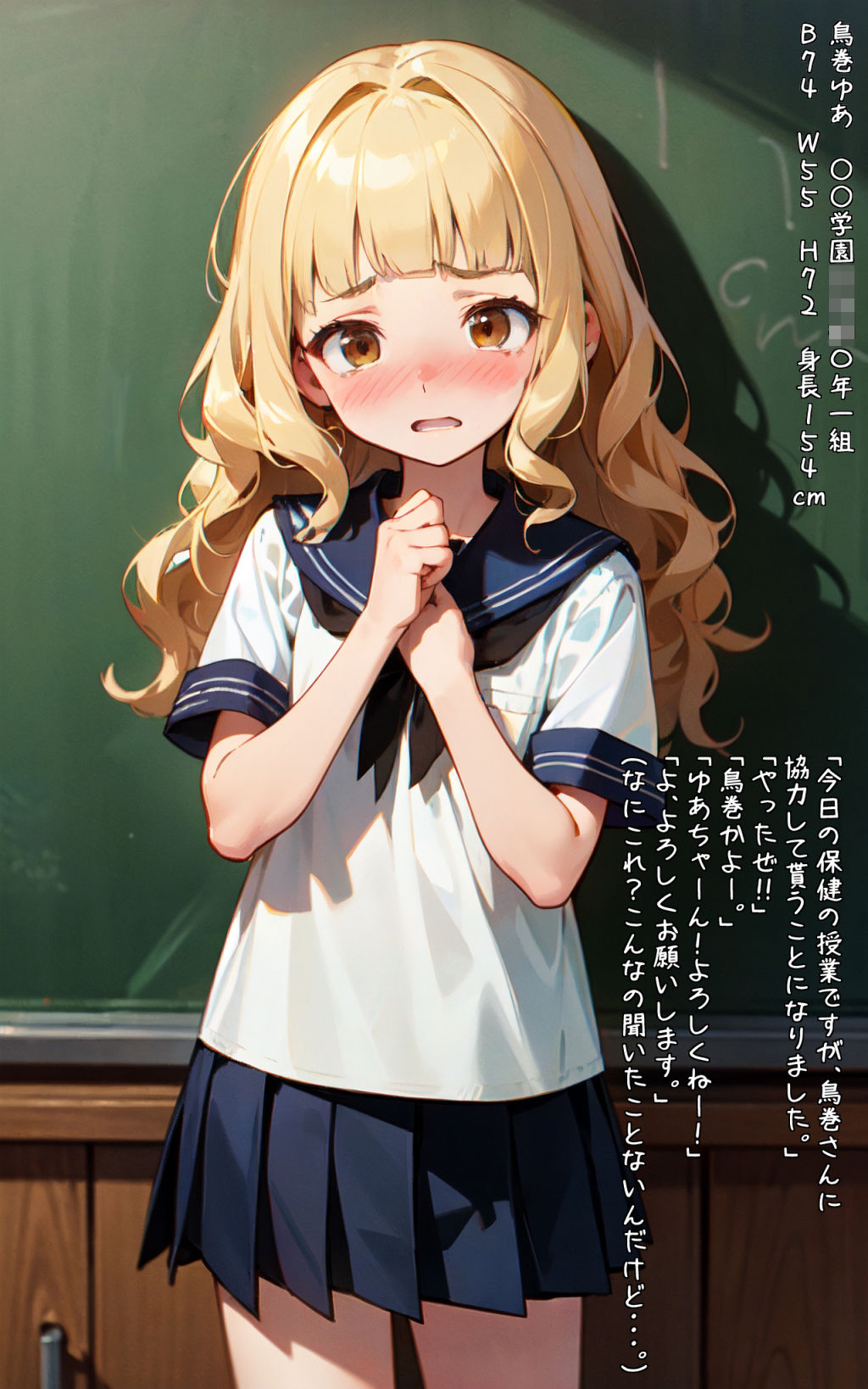 学校で華奢で肉付きがよくない女の子を指導した_5