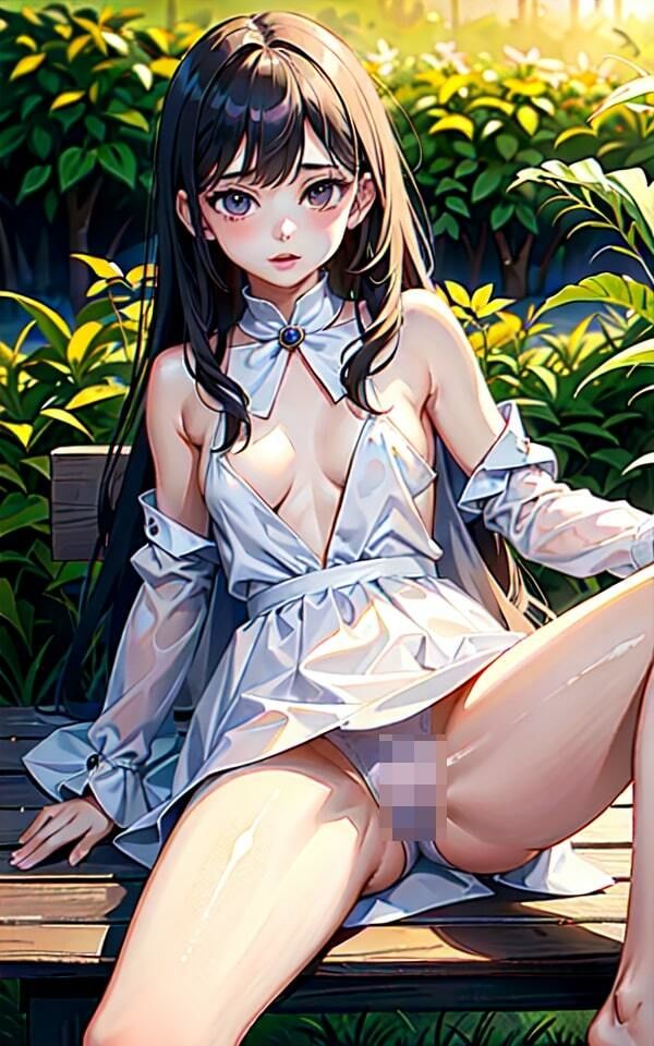 貧乳×美少女 公園露出集_1