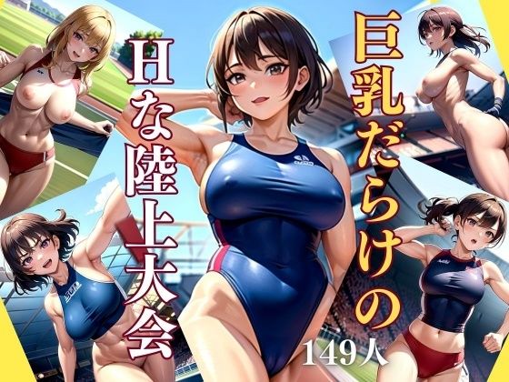 巨乳だらけのHな陸上大会