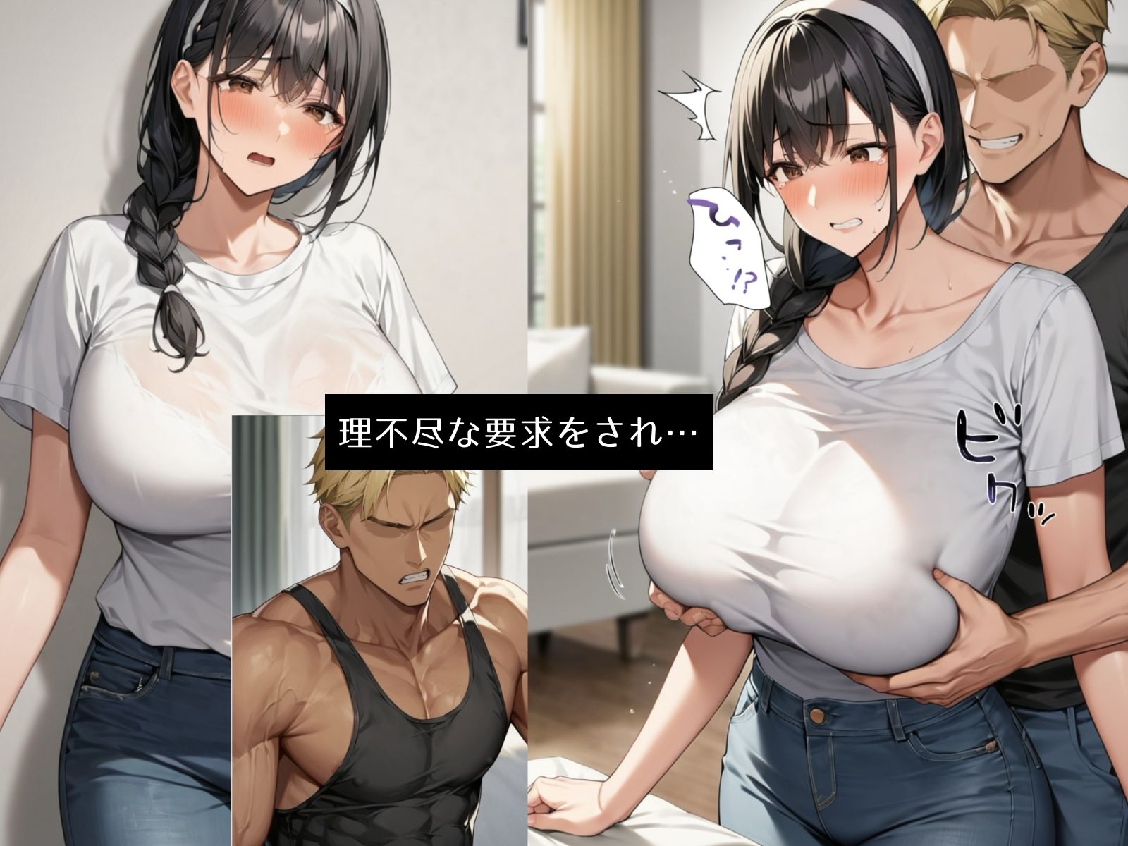 チンピラに種付けプレスで堕とされた爆乳妻_2