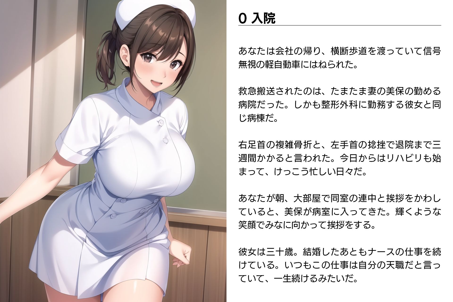 ネトラレ看護師妻・美保〜妻は病院のアイドルだった（性的な意味で）（CGノベル/NTR）_4