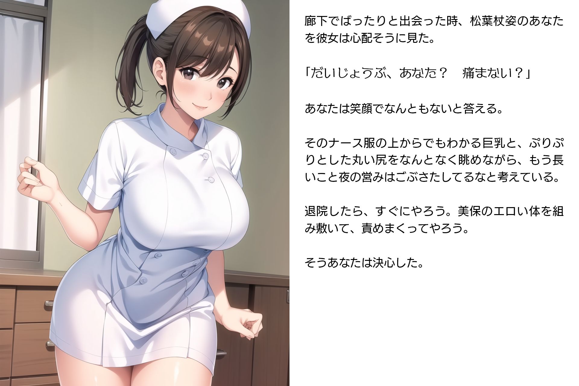 ネトラレ看護師妻・美保〜妻は病院のアイドルだった（性的な意味で）（CGノベル/NTR）_6