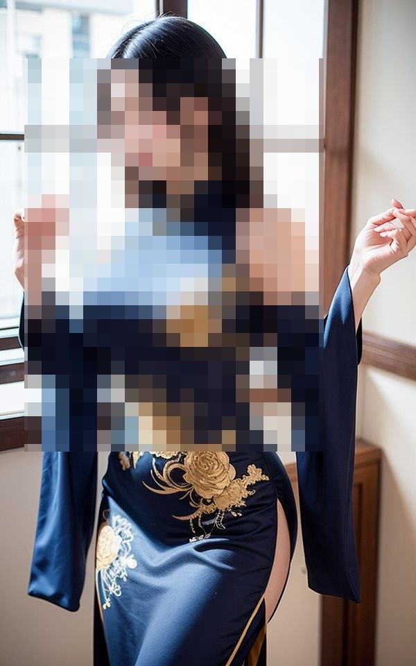 チャイナ服を着た同級生と一緒にホテルに行く事になり営んだ？_2