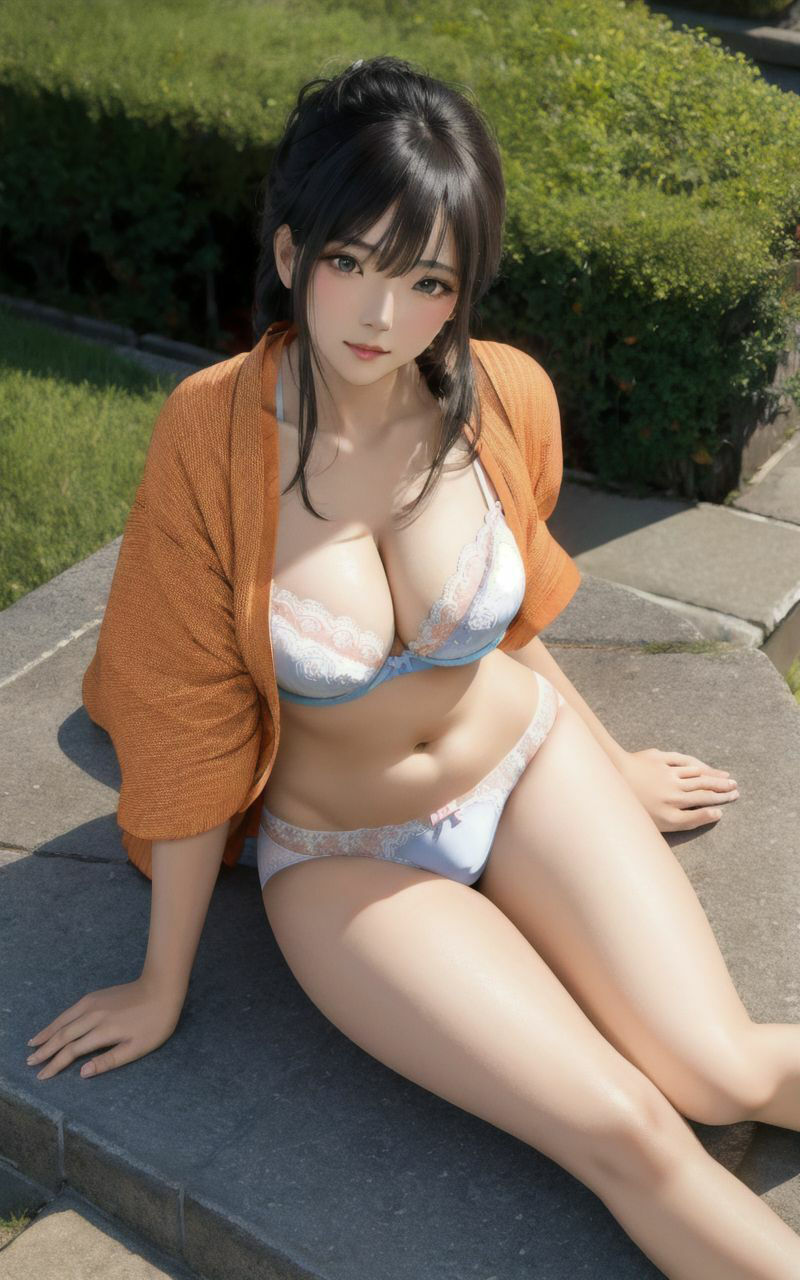 【超高画質グラビア写真集】爆乳母の下着。癒しの50枚〜5巻〜_2