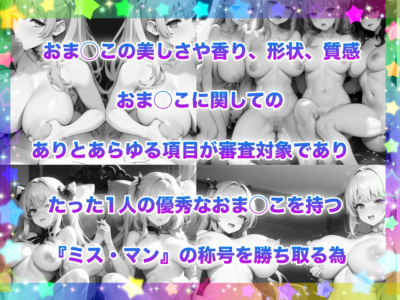 銀河No.1理想のおま◯こ決定コンテスト！〜孕ませ！人妻ハーレム部門〜_3