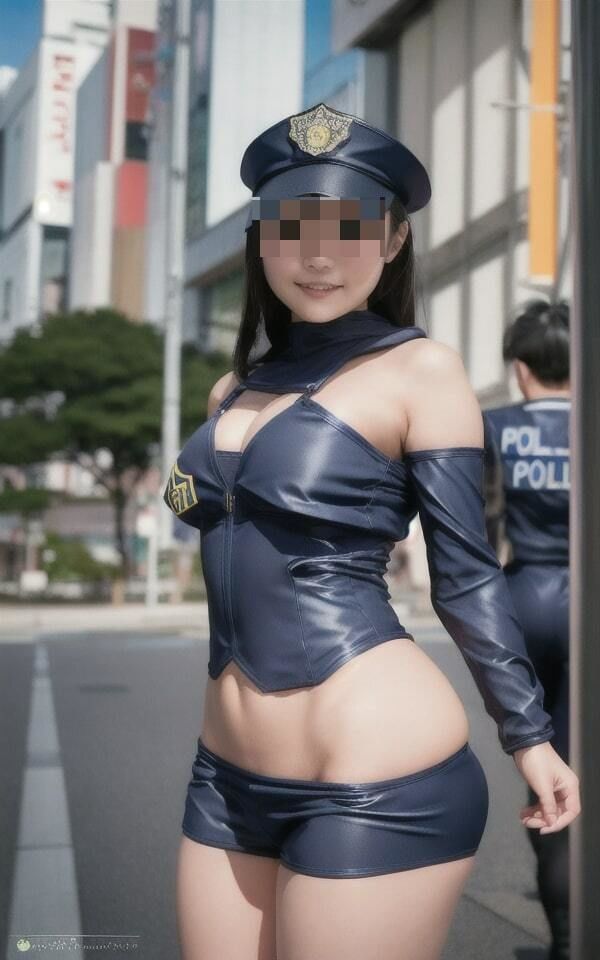 隣の人妻は有名なとある町の女警官だ。働いている時にまさかこんな大胆な露出をしていたなんて！！！！しかもこんなところで行為を誘ってくるなんて！！！痴女スペシャルショット集_2