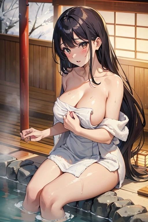 銭湯にはいってる爆乳お姉さん達_2