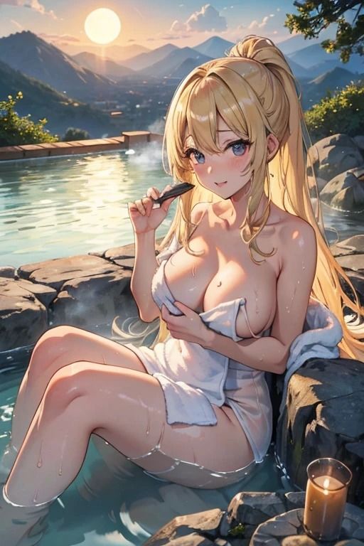 銭湯にはいってる爆乳お姉さん達_5