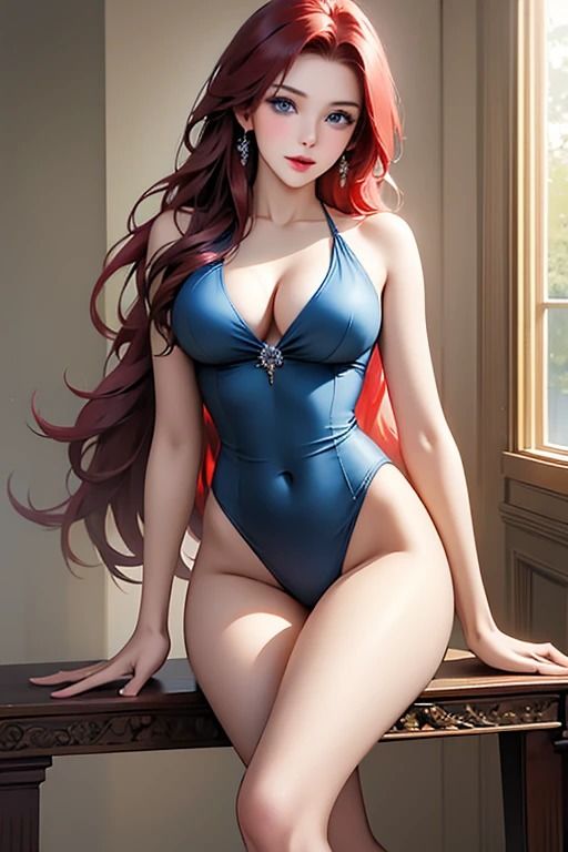 【AI美女:イラスト集20】AI Beauty: naked sexy women posters anime_4