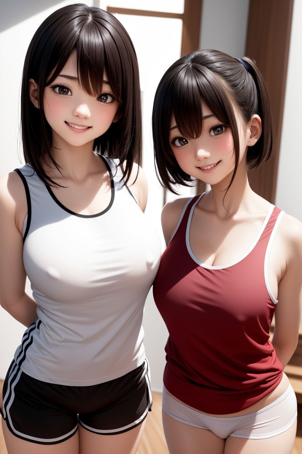 【415枚】望月家の寝室 親子Ver【○○家シリーズ】_9