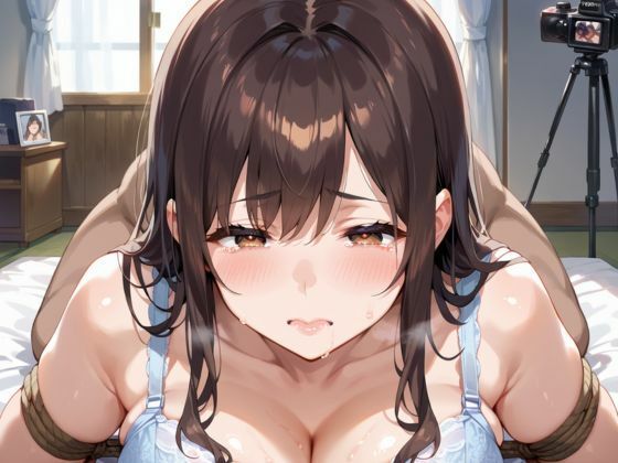 爆乳人妻を拘束調教してハメ撮り_4