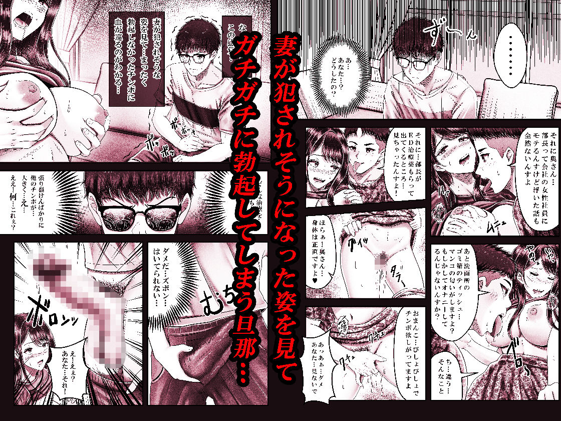 逆転生!堕ちた黒髪賢者の催〇魔法でお〇こする話 〜人妻の両穴は極上の穴〜_3