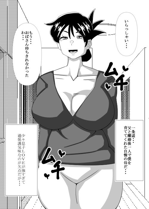 息子の居ぬ間に母・・・_1
