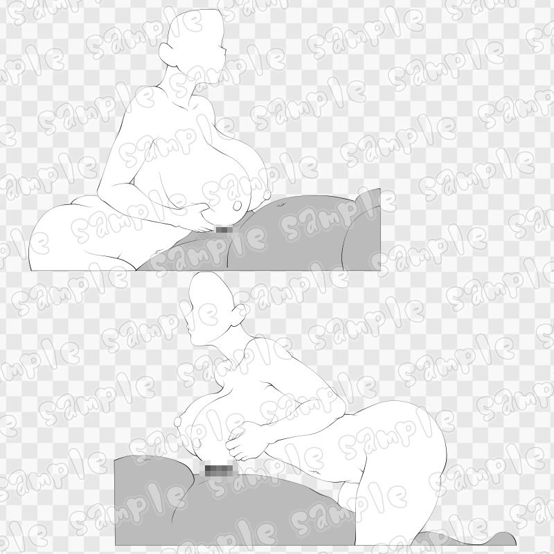 線画素材集［手］51_1