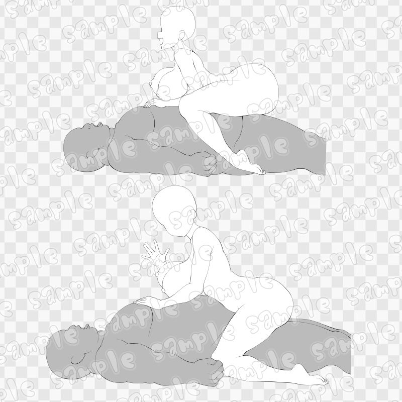 線画素材集［手］61_1