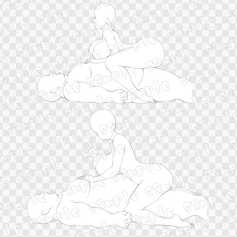 線画素材集［手］61_2