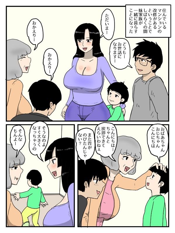 人妻で経産婦の妹が俺のオナホになった件1_1