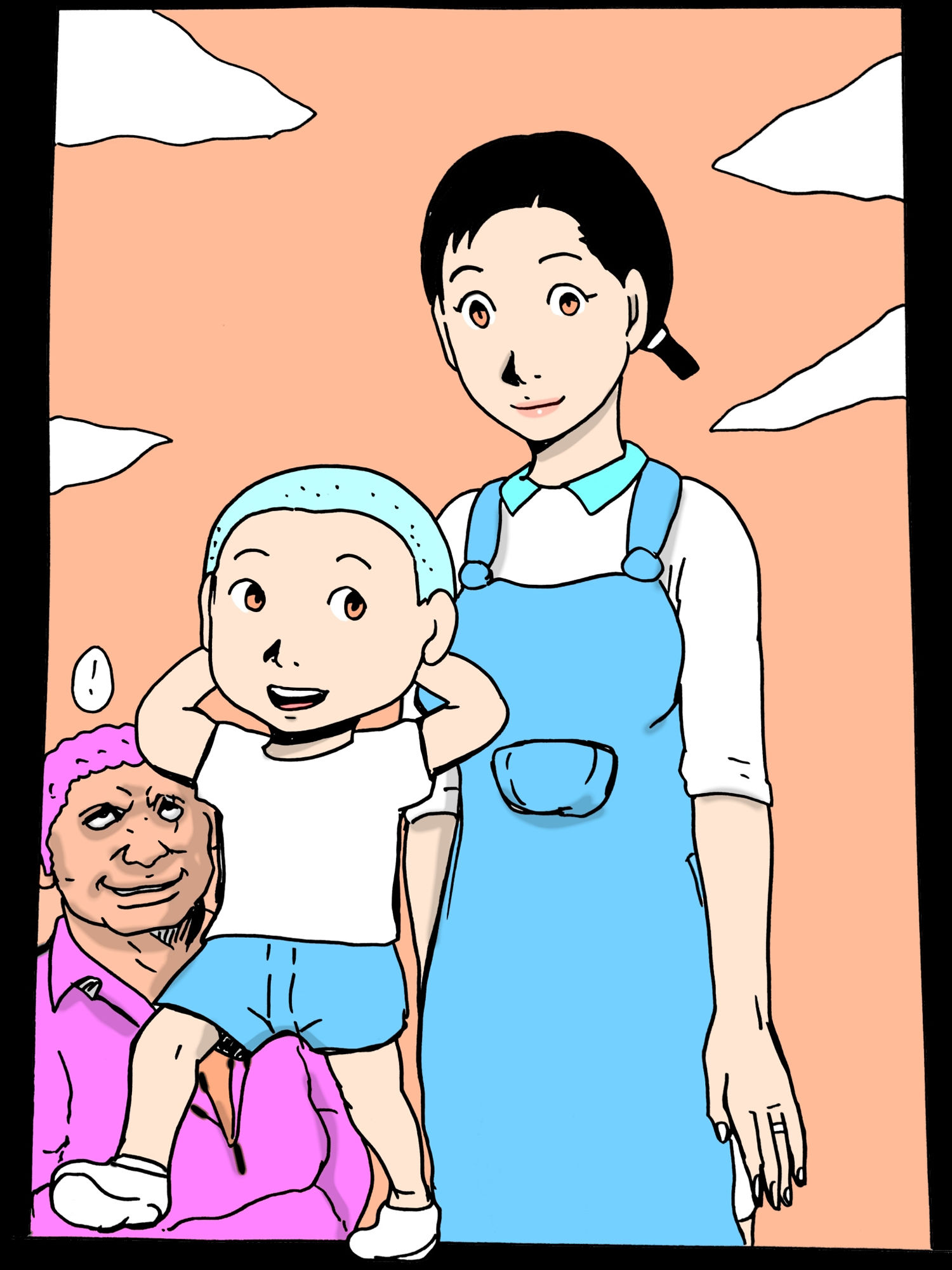 カァちゃんが近所のヤクザもんに狙われてた_1