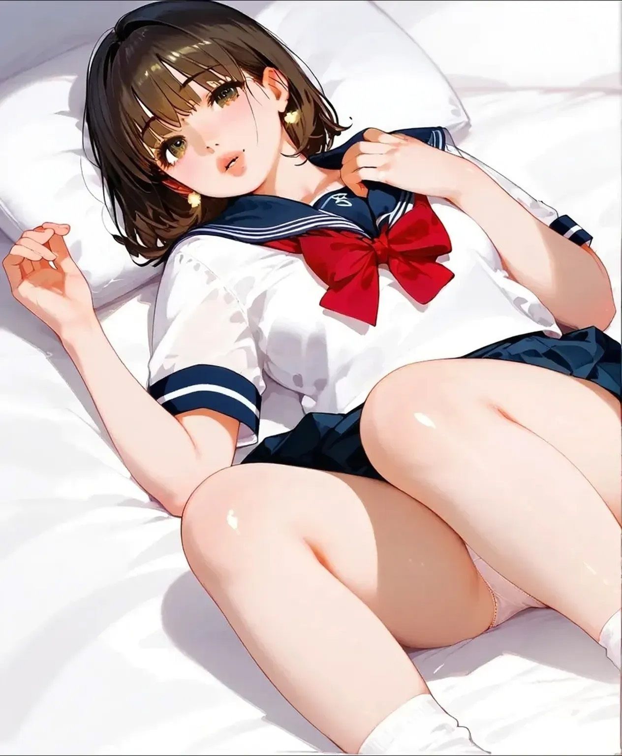 セーラー服でよがる人妻_1