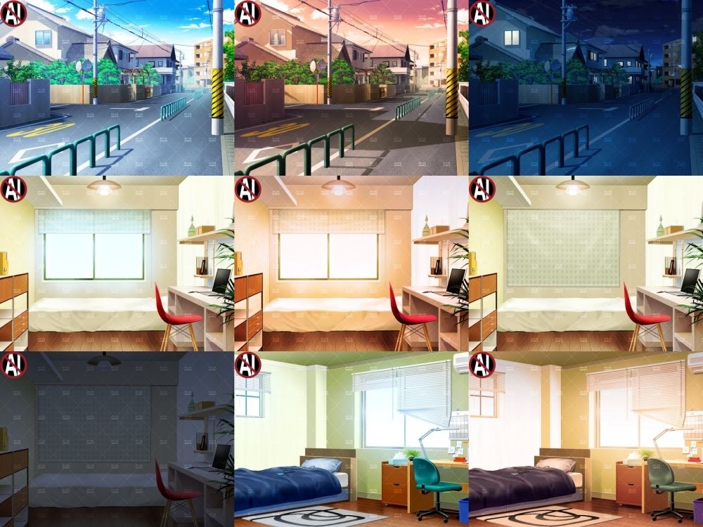 みにくる背景CG素材集『日常編』part23_1
