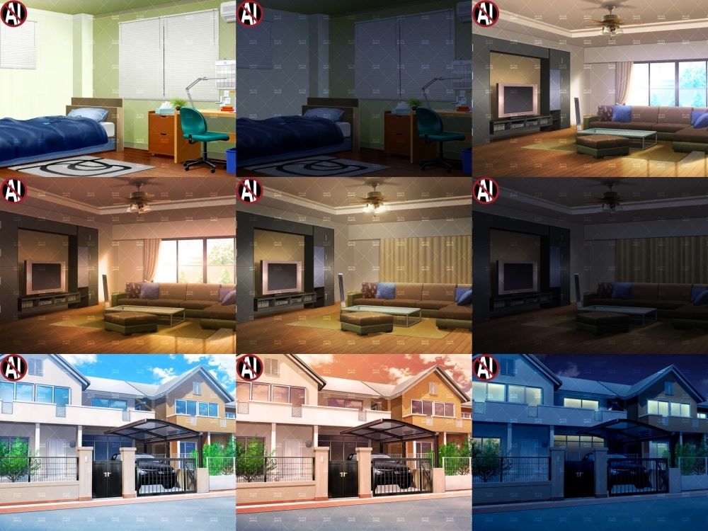 みにくる背景CG素材集『日常編』part23_2