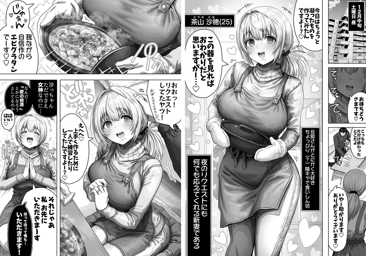 夫婦ノ夜 メリクリ編〜お茶目な奥さんと過ごす聖シコノ夜〜_1