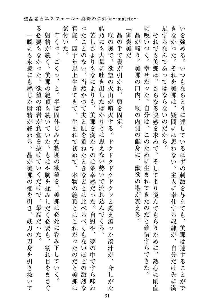 聖晶希石エスフェール〜真珠の章外伝〜matrix〜_5