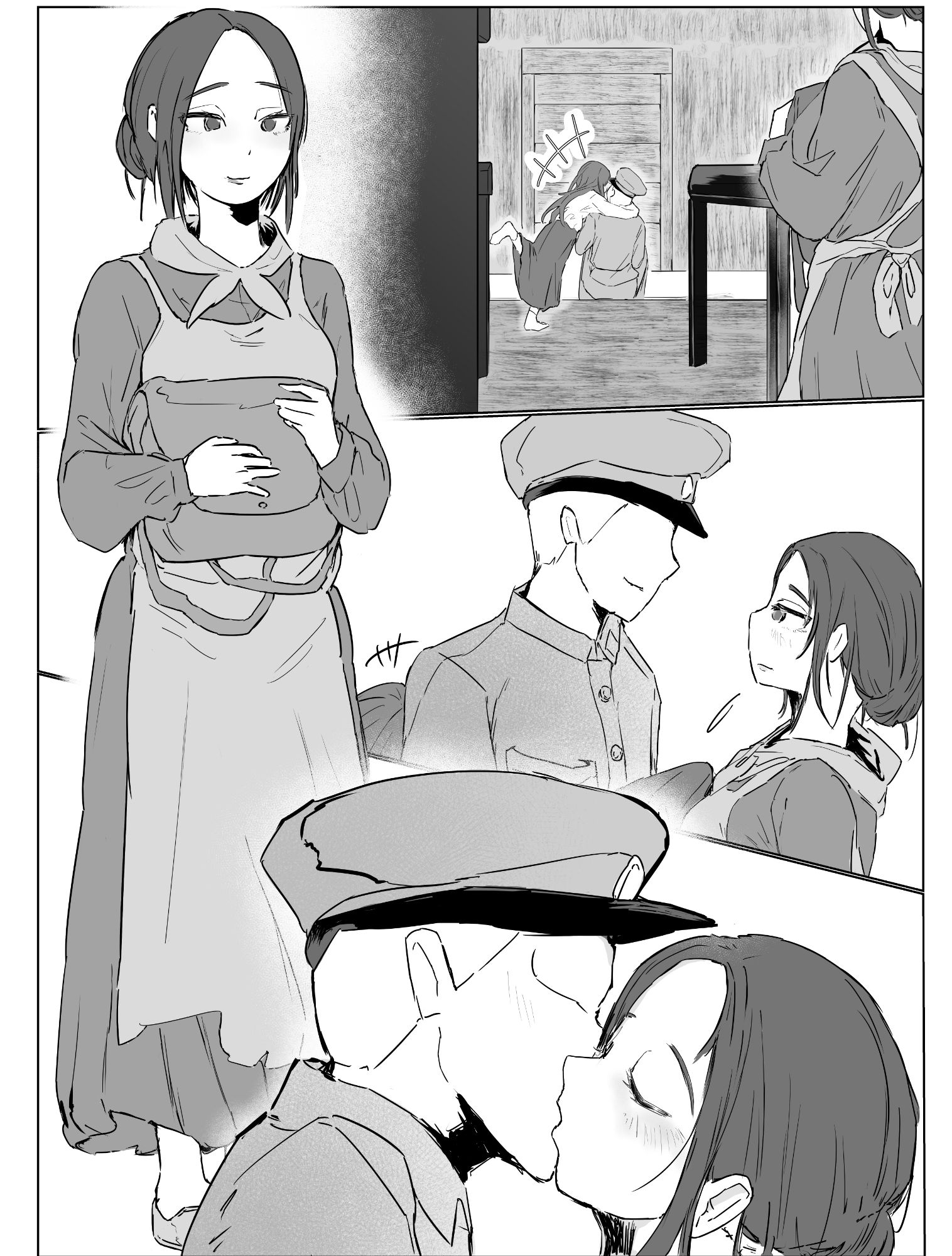 戦時下で妻と娘が略奪凌●レ●プされる話_2