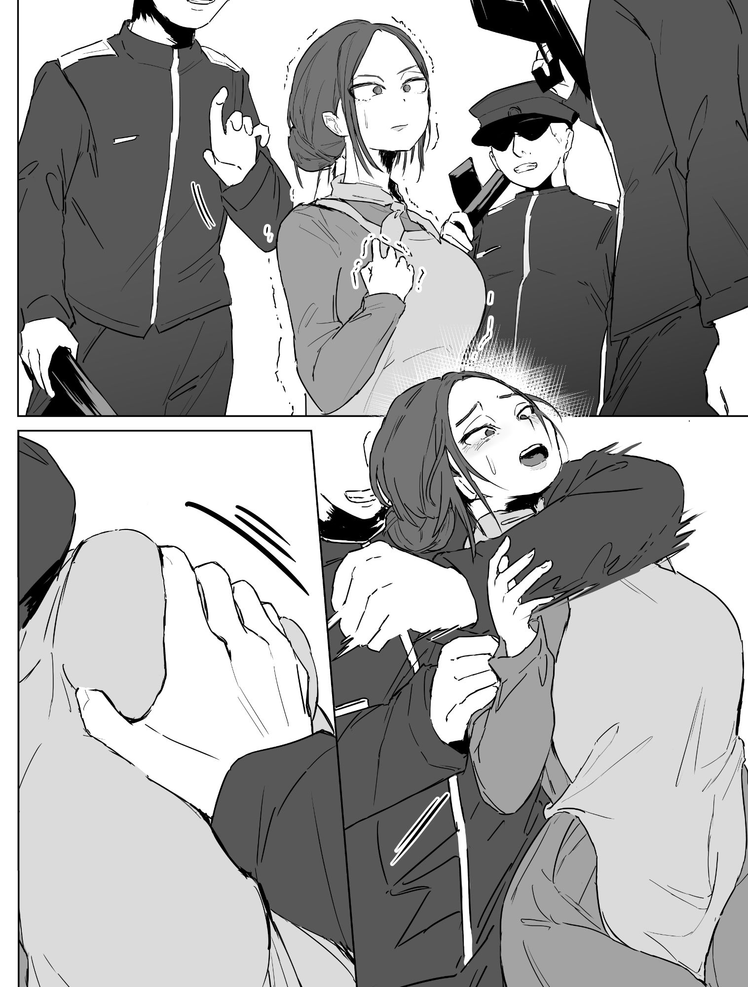 戦時下で妻と娘が略奪凌●レ●プされる話_5
