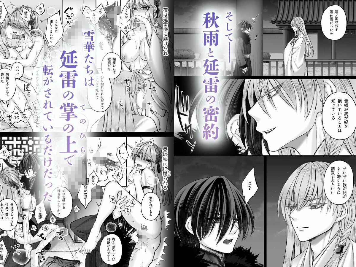 愛さなければ、幸せだったのに 〜ある悪役公主の婚姻、それに伴うヤンデレ公子と放蕩王の執愛について〜【上巻】_5