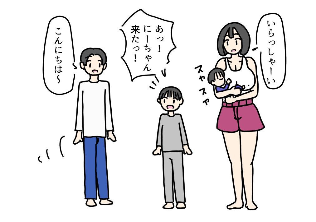 隣に住む育児ママにこっそり挿入して童貞卒業した話_1